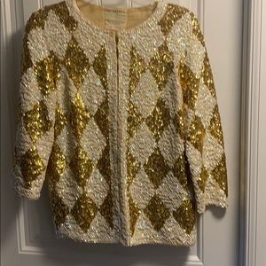 Vintage sparkly, sequined jacket